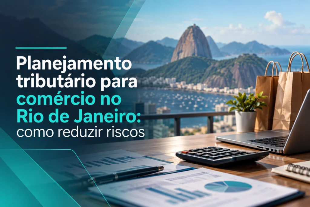 Planejamento tributário para comércio no Rio de Janeiro: como reduzir riscos